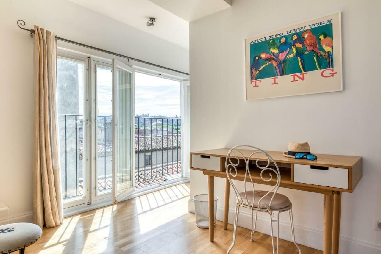 Apartment Les Cles De Laure - Wine Loft, Terrasse Et Vue Extraordinaire Sur La Cite Medievale