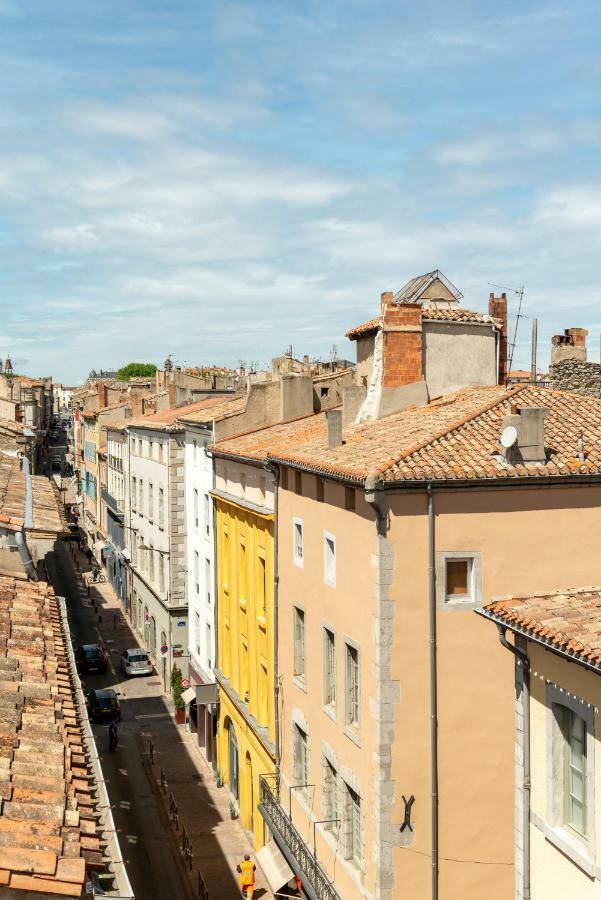 Apartment Les Cles De Laure - Wine Loft, Terrasse Et Vue Extraordinaire Sur La Cite Medievale *